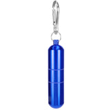 Cigarette Storage Tube Aluminum Alloy Sealed Waterproof Portable Cigarette Holder Container for Outdoor Travel Camping Hiking Blue In Australia - Darrahopens