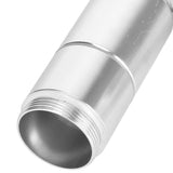 Cigarette Storage Tube Aluminum Alloy Sealed Waterproof Portable Cigarette Holder Container for Outdoor Travel Camping Hiking Silver