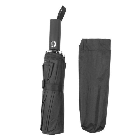 Sun Rain Umbrella 24 Rib Sun Blocking UV Protection Foldable Automatic Umbrella for Daily Travel Black In Australia - Darrahopens