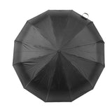 Sun Rain Umbrella 24 Rib Sun Blocking UV Protection Foldable Automatic Umbrella for Daily Travel Black In Australia - Darrahopens