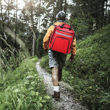 First Aid Bag Multifunctional Large Capacity Waterproof Adjustable Portable Emergency Backpack for Outdoor Earthquake