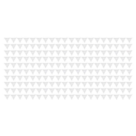 200pcs Inside Corner Dust Guards Clear Triangular Anti Collision Dust Proof Table Corner Guards for Stairs Closets Cabinets Drawers In Australia - Darrahopens