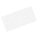 200pcs Inside Corner Dust Guards Clear Triangular Anti Collision Dust Proof Table Corner Guards for Stairs Closets Cabinets Drawers In Australia - Darrahopens