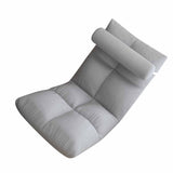 Floor Chair with Back Support Folding Sofa Chair Sleeper Bed Couch Recliner Floor Gaming Chair Meditation Chair for Adults Grey In Australia - Darrahopens