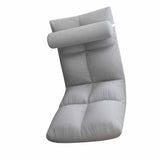 Floor Chair with Back Support Folding Sofa Chair Sleeper Bed Couch Recliner Floor Gaming Chair Meditation Chair for Adults Grey In Australia - Darrahopens