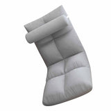 Floor Chair with Back Support Folding Sofa Chair Sleeper Bed Couch Recliner Floor Gaming Chair Meditation Chair for Adults Grey