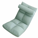 Floor Chair with Back Support Folding Sofa Chair Sleeper Bed Couch Recliner Floor Gaming Chair Meditation Chair for Adults Peacock Blue In Australia - Darrahopens