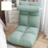 Floor Chair with Back Support Folding Sofa Chair Sleeper Bed Couch Recliner Floor Gaming Chair Meditation Chair for Adults Peacock Blue In Australia - Darrahopens
