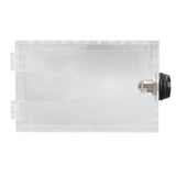 Thermostat Lock Box Universal Large Transparent Thermostat Protective Guard for Thermostat On Wall Coded Lock