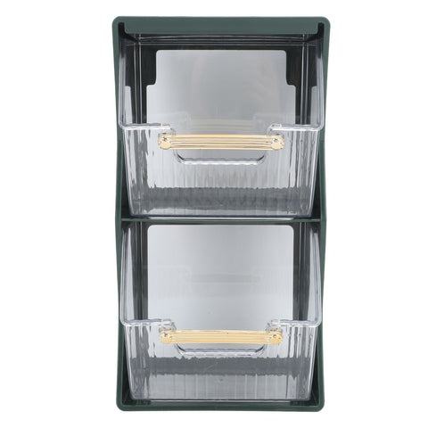 Tea Bag Storage Box Separate Storage Large Opening Beautiful Tea Bag Organizer for Capsules Coffee Tea Bags Green In Australia - Darrahopens