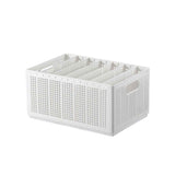 Closet Foldable Pants Storage Box Pure White Adjustable Dividers Rugged Divided Clothing Storage Boxes for Bedroom Wardrobe Large 7 Grids: 6 Baffles In Australia - Darrahopens