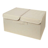 Underwear Socks Storage Organizer with Double Lid Foldable Thick Sock Underwear Storage Case for Socks Bras Ties Towels Khaki In Australia - Darrahopens