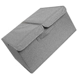 Underwear Socks Storage Organizer with Double Lid Foldable Thick Sock Underwear Storage Case for Socks Bras Ties Towels Dark Gray In Australia - Darrahopens