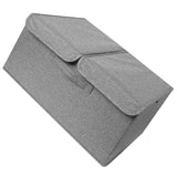 Underwear Socks Storage Organizer with Double Lid Foldable Thick Sock Underwear Storage Case for Socks Bras Ties Towels Dark Gray In Australia - Darrahopens