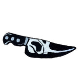Skull Knife Carpet Horror Scary Scream Bedside Rug Wear Resistant Cashmere Home Welcome Decor 76.2CM In Australia - Darrahopens