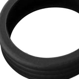 8PCS Luggage Suitcase Wheels Covers Noise Canceling Shock Absorbing Trolley Case Silicone Caster Protection Cover Black