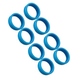 8PCS Luggage Suitcase Wheels Covers Noise Canceling Shock Absorbing Trolley Case Silicone Caster Protection Cover Blue In Australia - Darrahopens