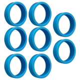 8PCS Luggage Suitcase Wheels Covers Noise Canceling Shock Absorbing Trolley Case Silicone Caster Protection Cover Blue In Australia - Darrahopens