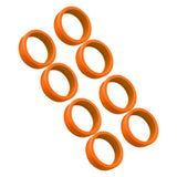 8PCS Luggage Suitcase Wheels Covers Noise Canceling Shock Absorbing Trolley Case Silicone Caster Protection Cover Orange In Australia - Darrahopens