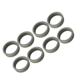 8PCS Luggage Suitcase Wheels Covers Noise Canceling Shock Absorbing Trolley Case Silicone Caster Protection Cover Light Gray In Australia - Darrahopens