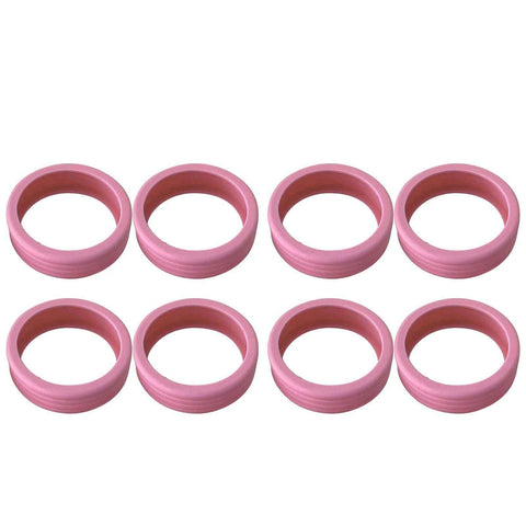 8PCS Luggage Suitcase Wheels Covers Noise Canceling Shock Absorbing Trolley Case Silicone Caster Protection Cover Pink In Australia - Darrahopens