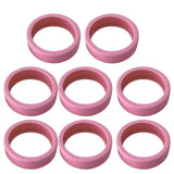 8PCS Luggage Suitcase Wheels Covers Noise Canceling Shock Absorbing Trolley Case Silicone Caster Protection Cover Pink In Australia - Darrahopens