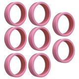 8PCS Luggage Suitcase Wheels Covers Noise Canceling Shock Absorbing Trolley Case Silicone Caster Protection Cover Pink In Australia - Darrahopens