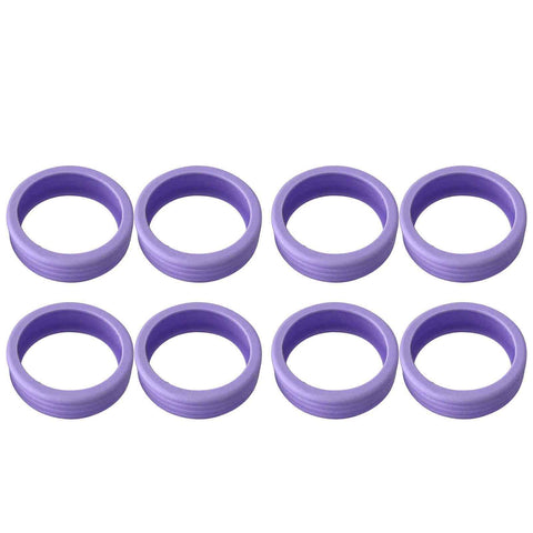 8PCS Luggage Suitcase Wheels Covers Noise Canceling Shock Absorbing Trolley Case Silicone Caster Protection Cover Purple In Australia - Darrahopens