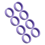 8PCS Luggage Suitcase Wheels Covers Noise Canceling Shock Absorbing Trolley Case Silicone Caster Protection Cover Purple In Australia - Darrahopens