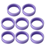 8PCS Luggage Suitcase Wheels Covers Noise Canceling Shock Absorbing Trolley Case Silicone Caster Protection Cover Purple In Australia - Darrahopens