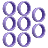 8PCS Luggage Suitcase Wheels Covers Noise Canceling Shock Absorbing Trolley Case Silicone Caster Protection Cover Purple In Australia - Darrahopens