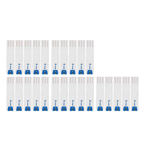 25pcs Blood Glucose Test Strips Home Use Accurate Diabetic Test Strips for Blood Sugar Monitor Self Glucose Testing In Australia - Darrahopens