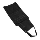 Canvas Apron Multipurpose Stylish Classic Loose Multi Pockets Wear Resistance Workshop Tool Apron for Work Home Black In Australia - Darrahopens