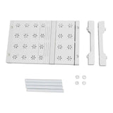 Expandable Closet Shelf Organizer Adjustable Space Saving Wardrobe Sink Tension Shelf 24cm Width 22cm Height Length 27 to 38cm/10.6 to 15.0in In Australia - Darrahopens