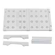 Expandable Closet Shelf Organizer Adjustable Space Saving Wardrobe Sink Tension Shelf 24cm Width 22cm Height Length 37 to 48cm/14.6 to 18.9in In Australia - Darrahopens