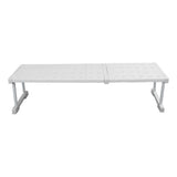 Expandable Closet Shelf Organizer Adjustable Space Saving Wardrobe Sink Tension Shelf 24cm Width 22cm Height Length 67 to 88cm/26.4 to 34.6in In Australia - Darrahopens