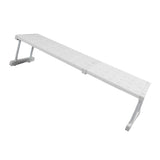 Expandable Closet Shelf Organizer Adjustable Space Saving Wardrobe Sink Tension Shelf 24cm Width 22cm Height Length 67 to 88cm/26.4 to 34.6in