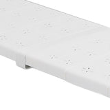 Expandable Shelf Stackable 121lb Load Bearing Divider Storage Rack for Closet Cabinet Cupboard Length 67‑88cm / 26.4‑34.6in