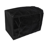 Washing Machine Cover Washer Dryer Cover Suit Most Front Load Waterproof Suncreen Dustproof All Weather Protection Black 60x60x88cm / 23.6x23.6x34.6in