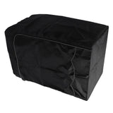 Washing Machine Cover Washer Dryer Cover Suit Most Front Load Waterproof Suncreen Dustproof All Weather Protection Black 63x68x100cm / 24.8x26.8x39.4in