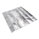 Attic Fan Seal Cover PE and Aluminum Efficient Insulation Film Dustproof Attic Vent Insulation Cover for Home 129x129cm/50.79x50.79in