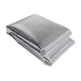 Attic Fan Seal Cover PE and Aluminum Efficient Insulation Film Dustproof Attic Vent Insulation Cover for Home 129x129cm/50.79x50.79in