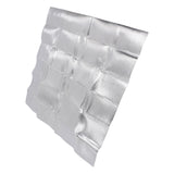 Attic Fan Seal Cover PE and Aluminum Efficient Insulation Film Dustproof Attic Vent Insulation Cover for Home 129x95cm/50.79x37.4in