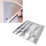 Attic Fan Seal Cover PE and Aluminum Efficient Insulation Film Dustproof Attic Vent Insulation Cover for Home 129x95cm/50.79x37.4in