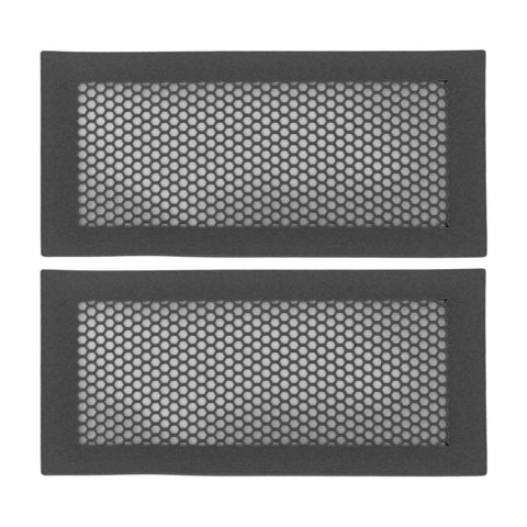 2Pcs Baby Proof Vent Cover Child Proof Safe Soft Silicone for Home Floor Catch Debris Hair Insect Black In Australia - Darrahopens