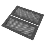 2Pcs Baby Proof Vent Cover Child Proof Safe Soft Silicone for Home Floor Catch Debris Hair Insect Black In Australia - Darrahopens