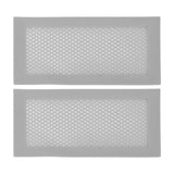 2Pcs Baby Proof Vent Cover Child Proof Safe Soft Silicone for Home Floor Catch Debris Hair Insect Gray In Australia - Darrahopens