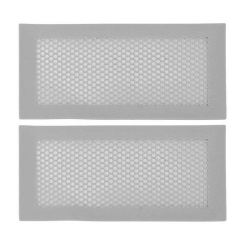 2Pcs Baby Proof Vent Cover Child Proof Safe Soft Silicone for Home Floor Catch Debris Hair Insect Gray In Australia - Darrahopens