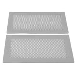 2Pcs Baby Proof Vent Cover Child Proof Safe Soft Silicone for Home Floor Catch Debris Hair Insect Gray In Australia - Darrahopens