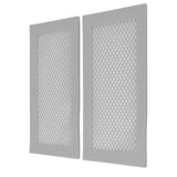 2Pcs Baby Proof Vent Cover Child Proof Safe Soft Silicone for Home Floor Catch Debris Hair Insect Gray In Australia - Darrahopens
